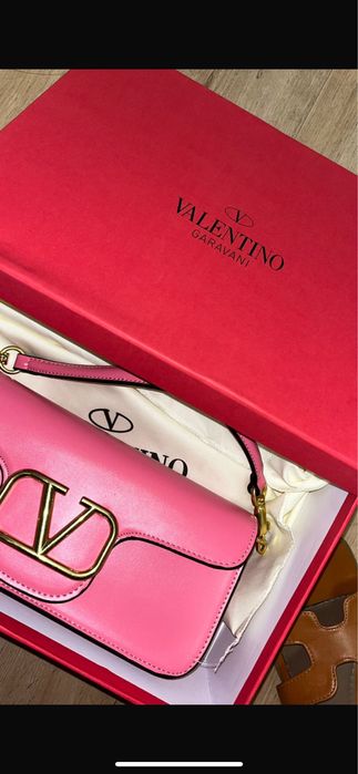Сумка Valentino VLogo Signature Pink