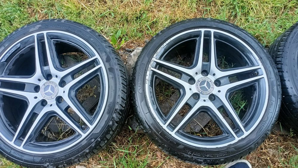 Джанти АМГ 18 с нови гуми спорт пакет 225/40 / 245/35