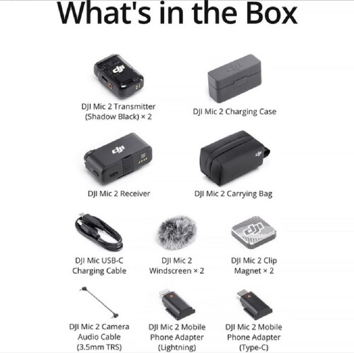 dji mic 2   НОВЫЙ