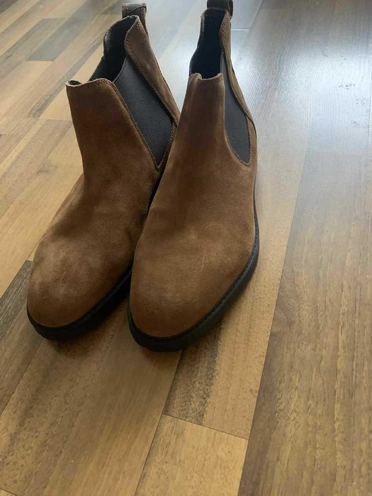 Мъжки велурени боти ZARA - чисто нови, размер 40