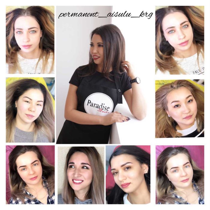 Перманентный макияж бровей