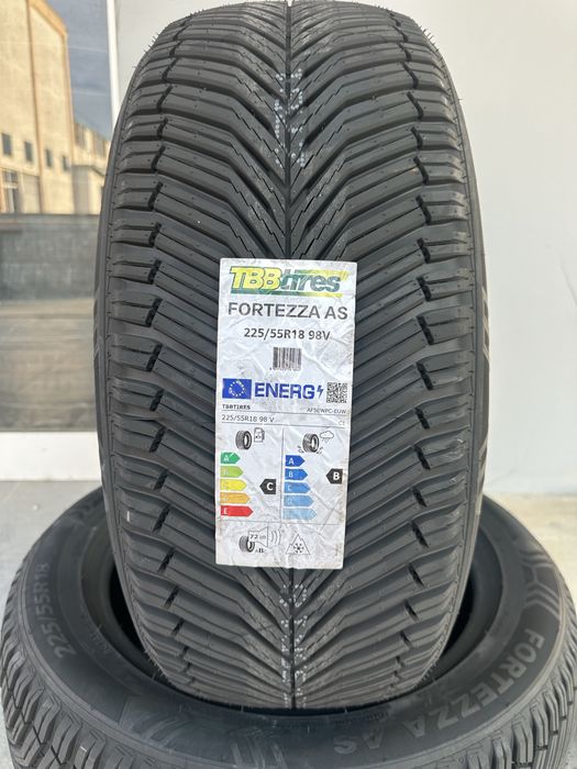 Нови всесезонни гуми TBB TIRES FORTEZZA AS 225/55R18 98V БОРД 2255518