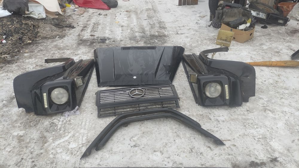 Продам морду от гелика крылья капот накладки