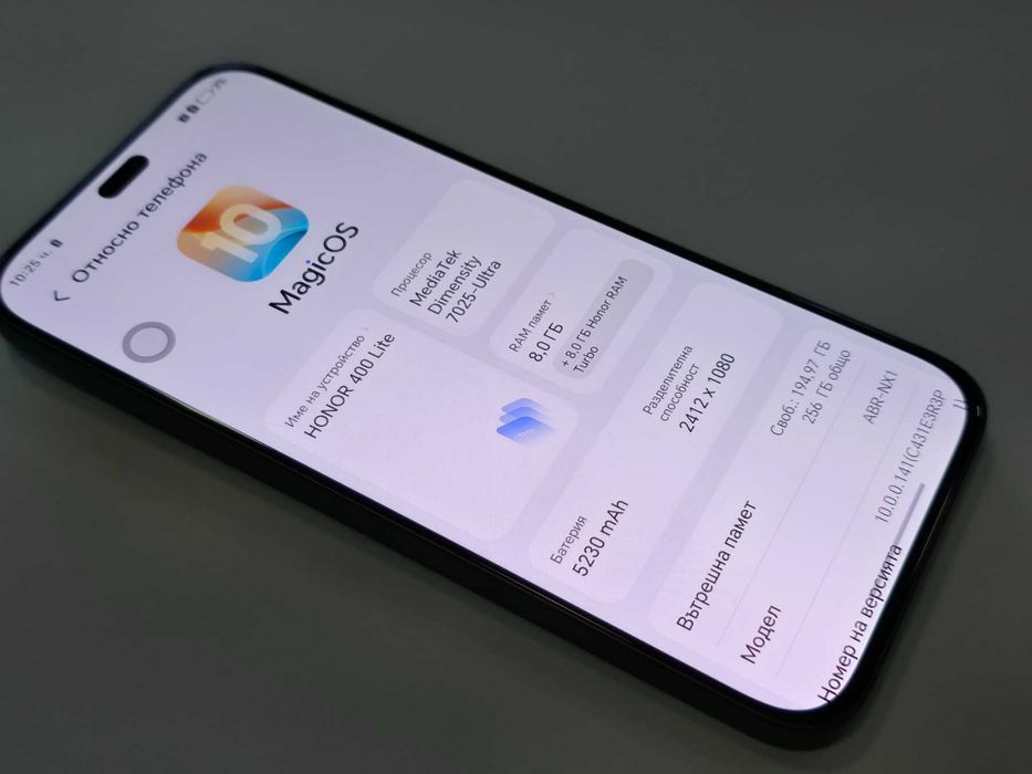 HONOR 400 Lite, 8GB RAM, 256GB, Velvet Black