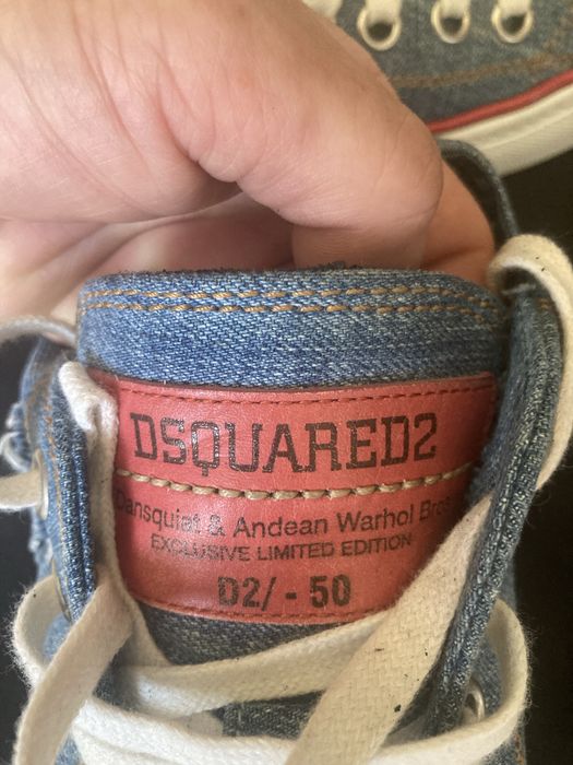 Dsquared2 Jeans Limited Edition Кецове