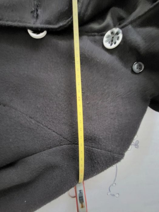Palton stofa negru