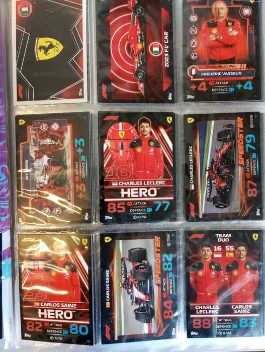 Карти Topps Turbo Attax Formula 1 F1 2023 SET - последен комплект