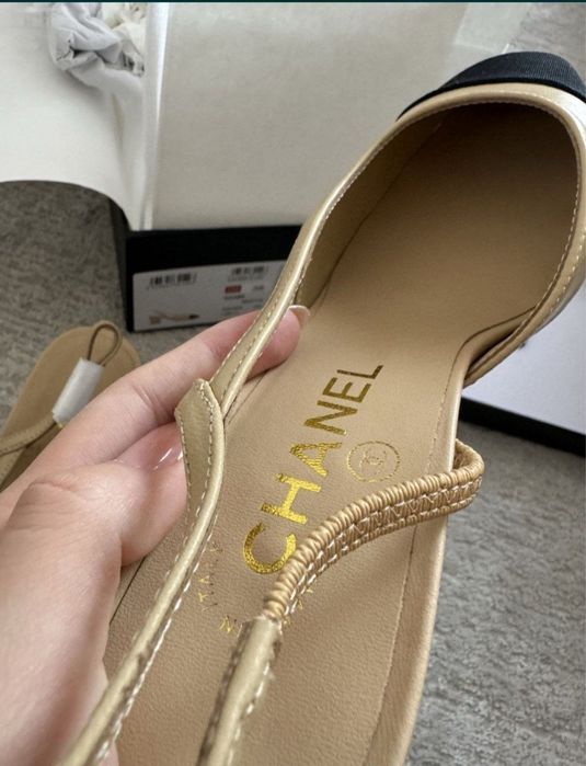 Туфли Слингбэки Chanel