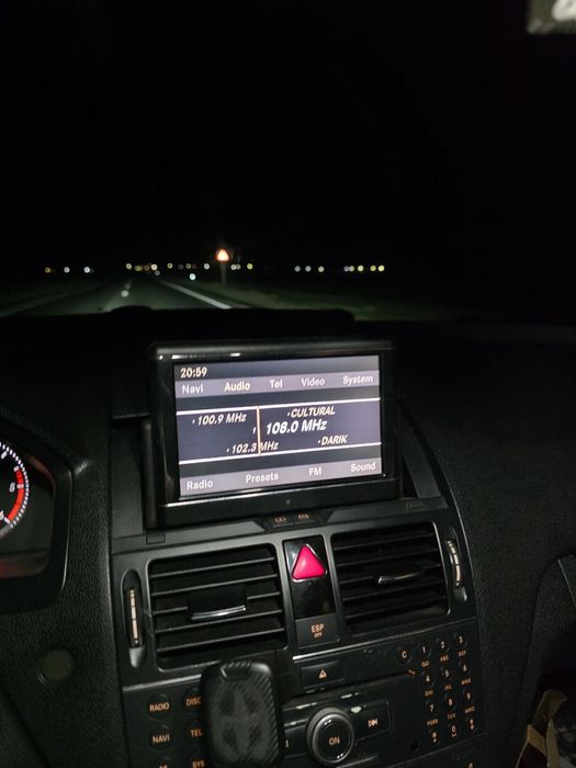 Navigatie Mercedes w204