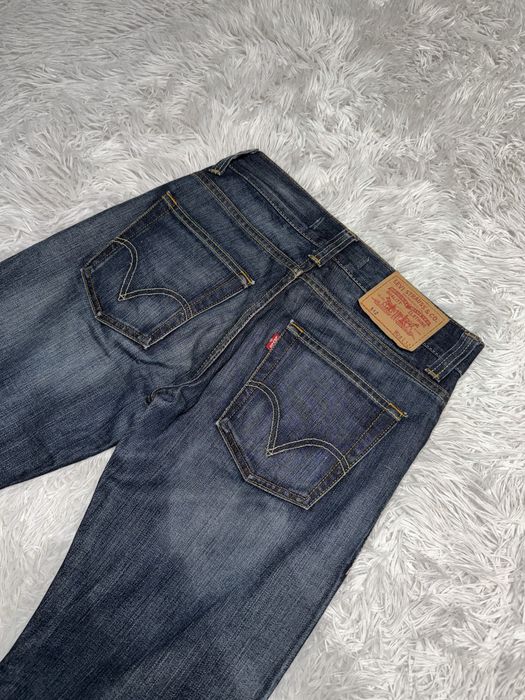 Винтажные levis 512 bootcut джинсы