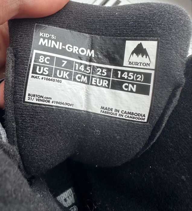 Incaltaminte pentru snowboard Burton Mini Grom