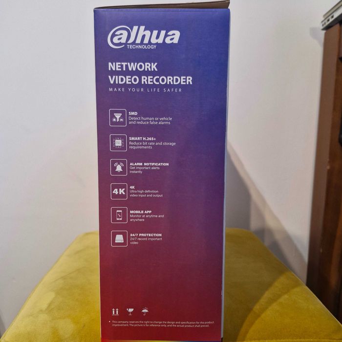 Dahua, NVR 8 canale, NVR4108HS-8P-4KS3