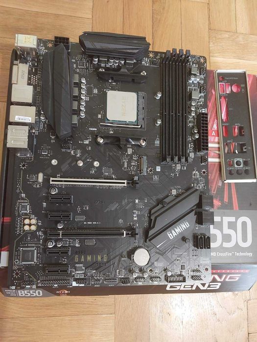 AMD Ryzen 5 5500 + MSI B550 Gaming Gen3