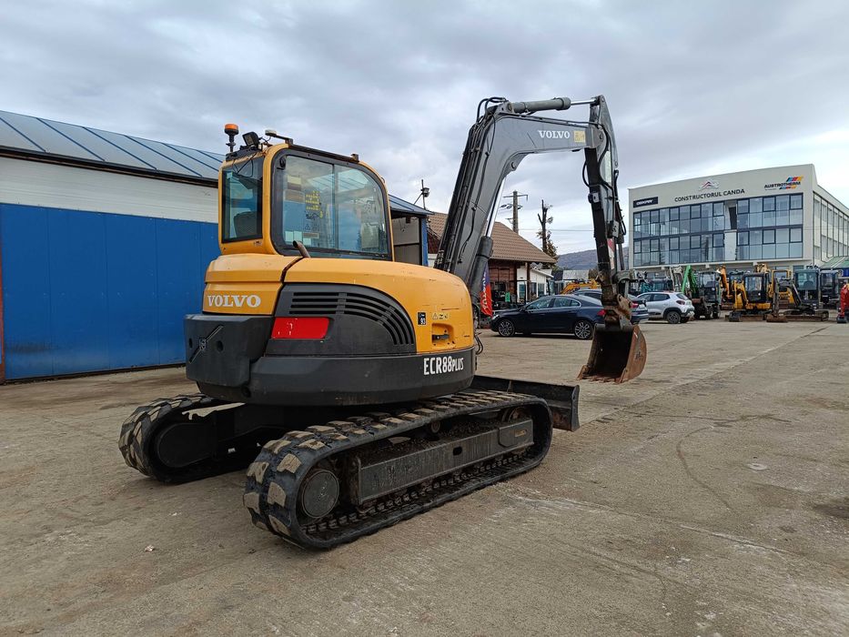 Miniexcavator Volvo ECR 88Plus, 9 tone, 2012