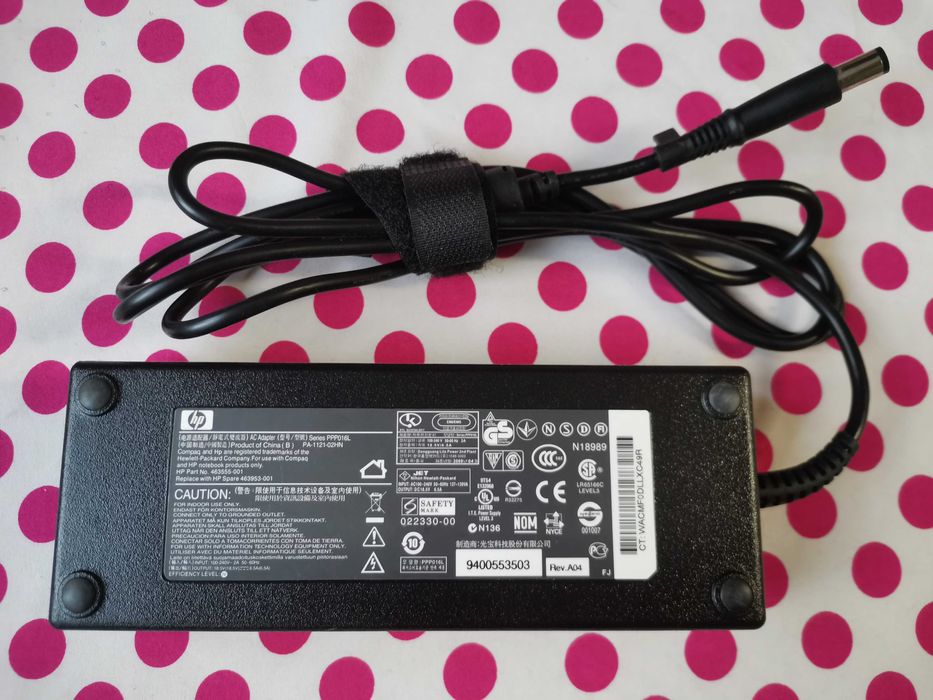 Incarcator laptop original HP PPP016L 18.5V 6.5A 120W.