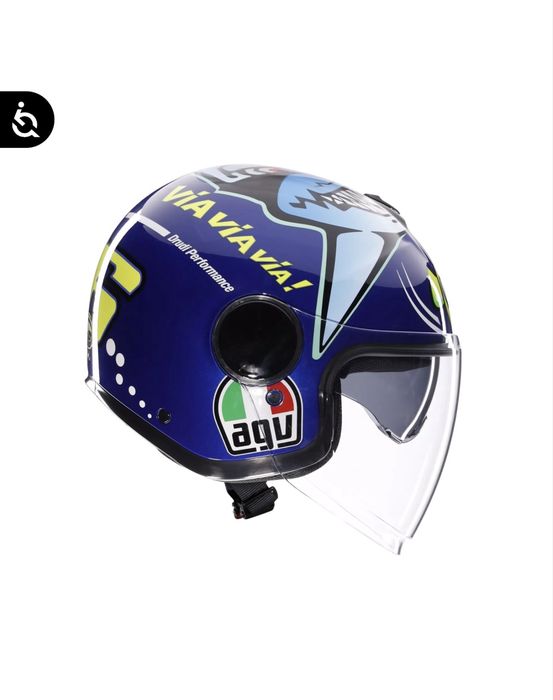 Каска Agv OpenFace ETERES ROSSI MISANO 2015
