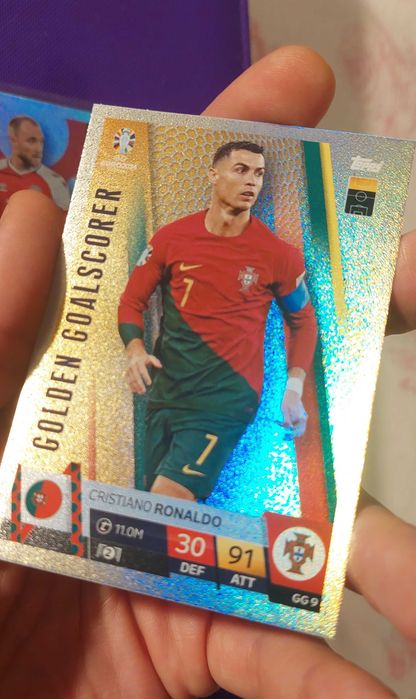 Lot carduri Euro 2024 - Renaldo Golden Goalscorer
