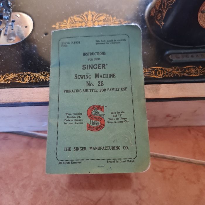 Masina de cusut Singer Vintage.