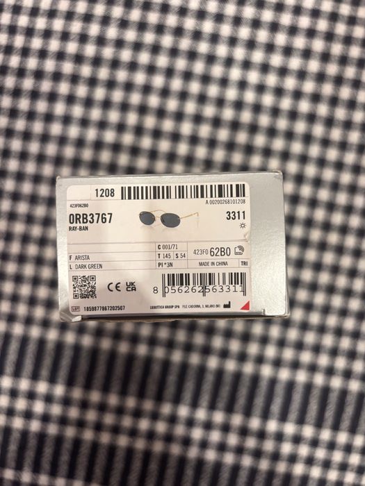 Чисто нови Оригинални Слънчеви Очила Ray-Ban  0RB3767 001/4C