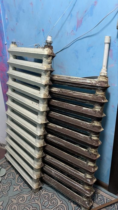 Чугунные батареи срочно