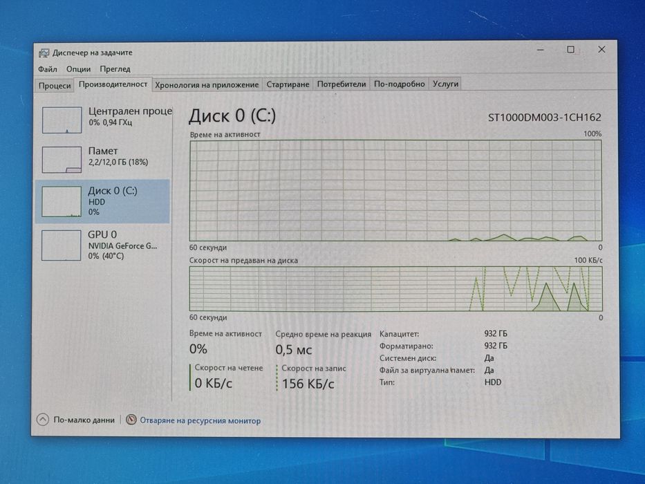 Геймърски Компютър/I7 6700K/16GB RAM/1000GB/GTX 1070 8GB
