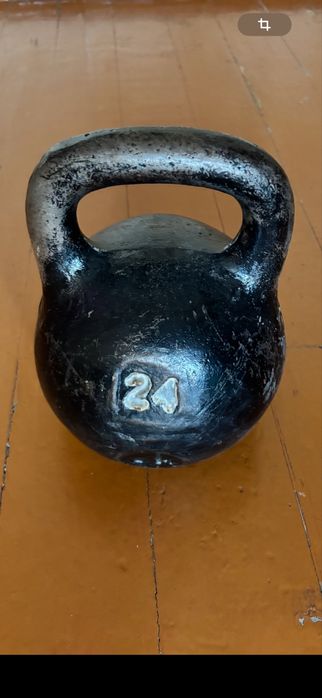 Гиря советская 24 кг