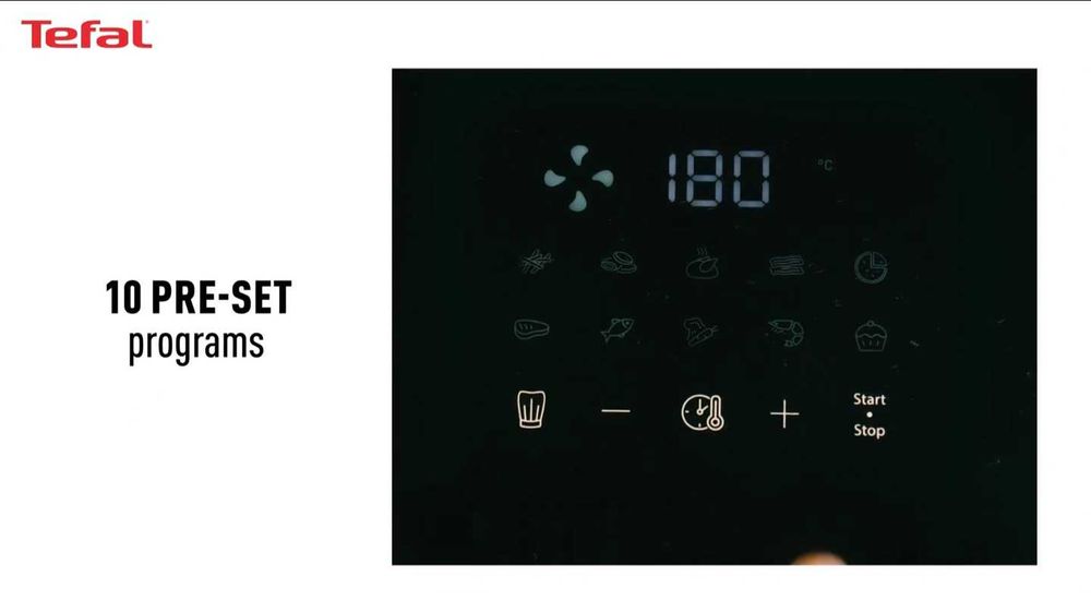 Sigilat- Friteuza aer cald Tefal Easy Fry Max EY245310,  5L, 1500w