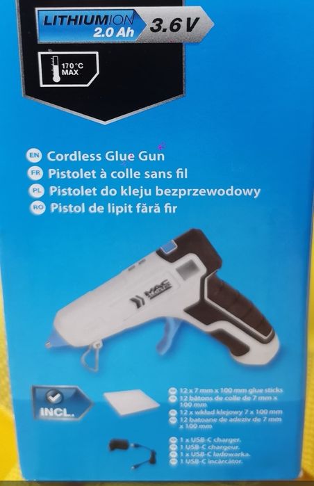 Pistol lipit batoane plastic NOU, garanție, ideal cadou