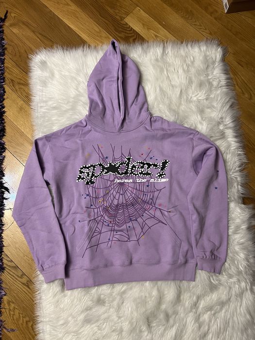 Hanorac Sp5der Mov Purple Acai