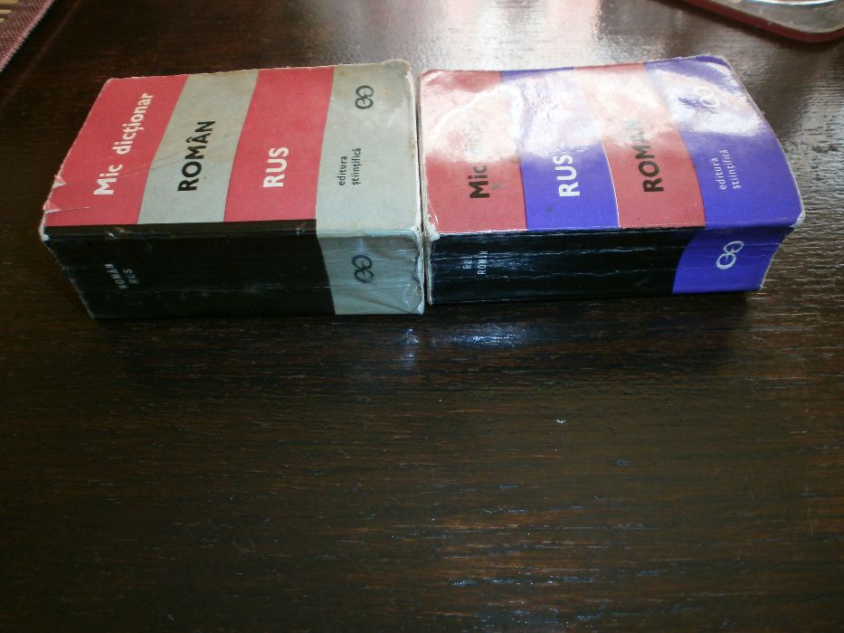 dictionar roman rus si rus roman