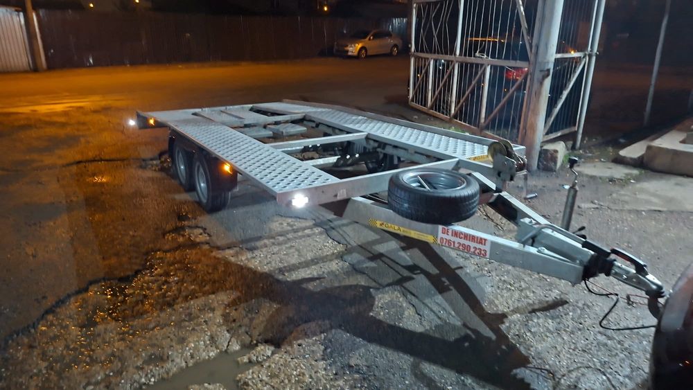 Inchiriere Remorca auto/Inchiriez Platforma/Inchirieri Trailer Auto