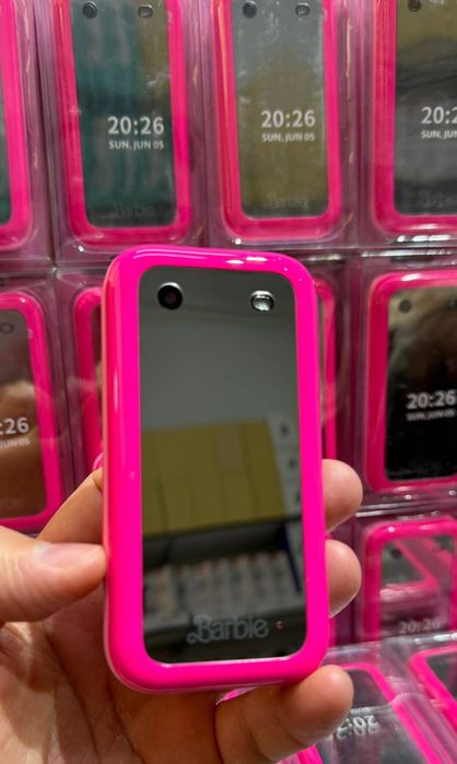 Mutloqo yengi Barbie Telefon sovga uchun zoʻr