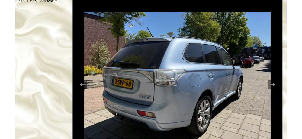 Vand Mitsubishi Outlander Plug-in Hybrid