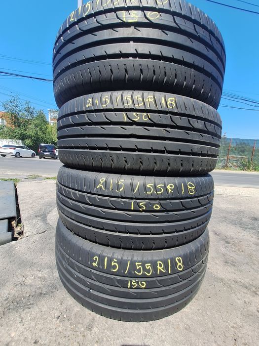 4 anvelope vara 215/55r18 Continental Montaj Gratuit
