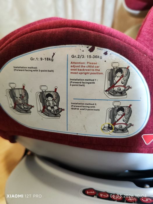 Scaun auto pentru copii