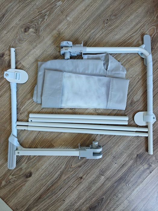 Защитен парапет за легло Grey Honey Baby - 150x40cm