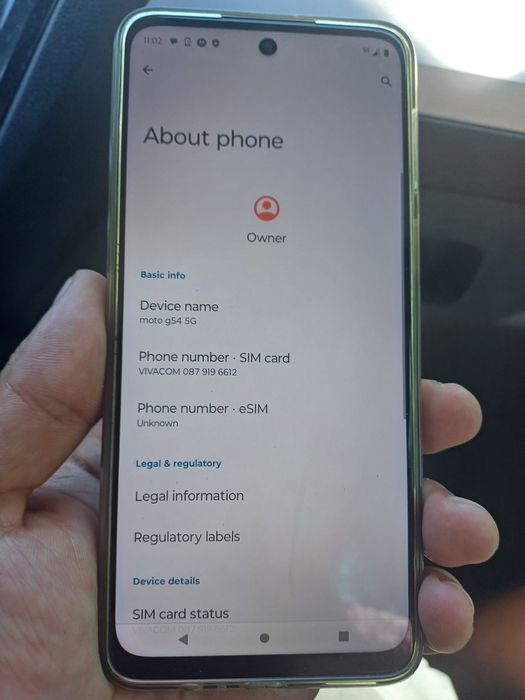 Телефон Moto 54 5g