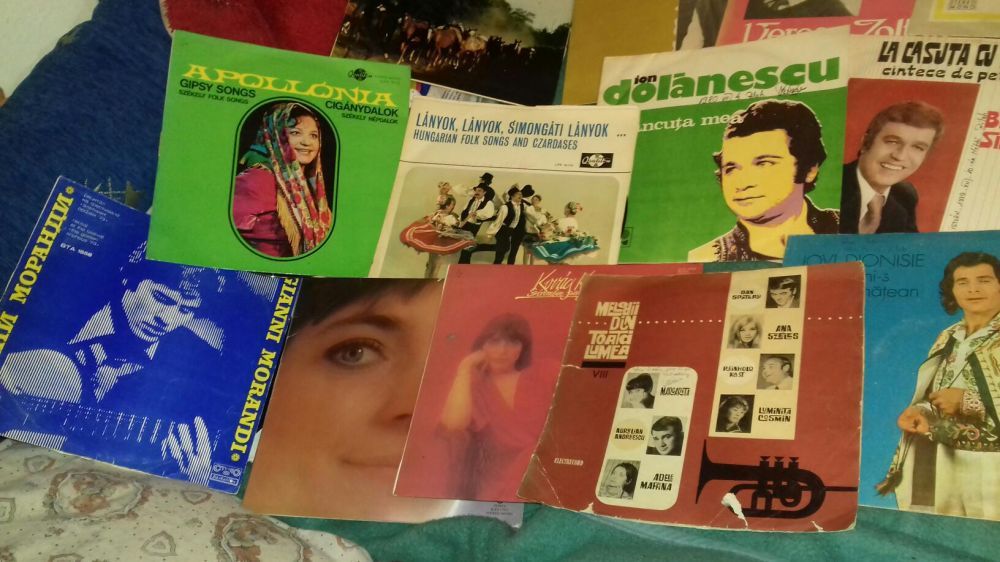 Discuri de vinil ELECTRECORD mici,mari -muzică ușoară, populara,povest