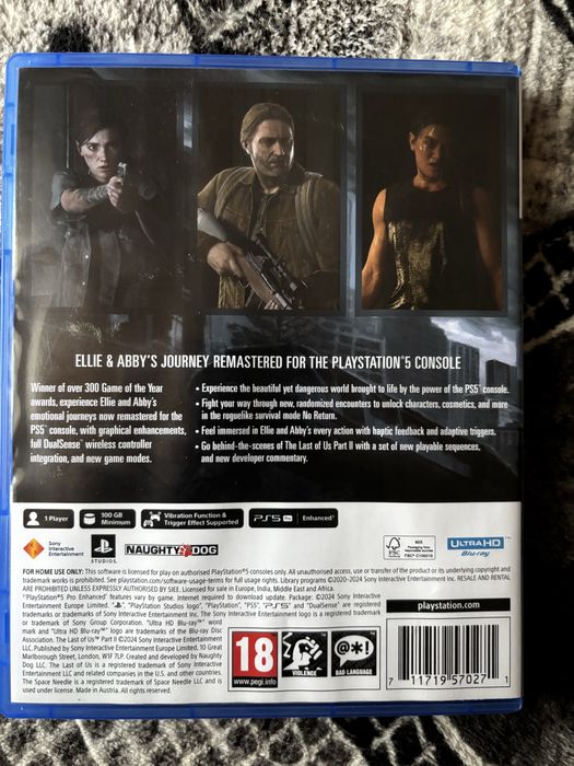 The Last of Us part 2 за Ps5