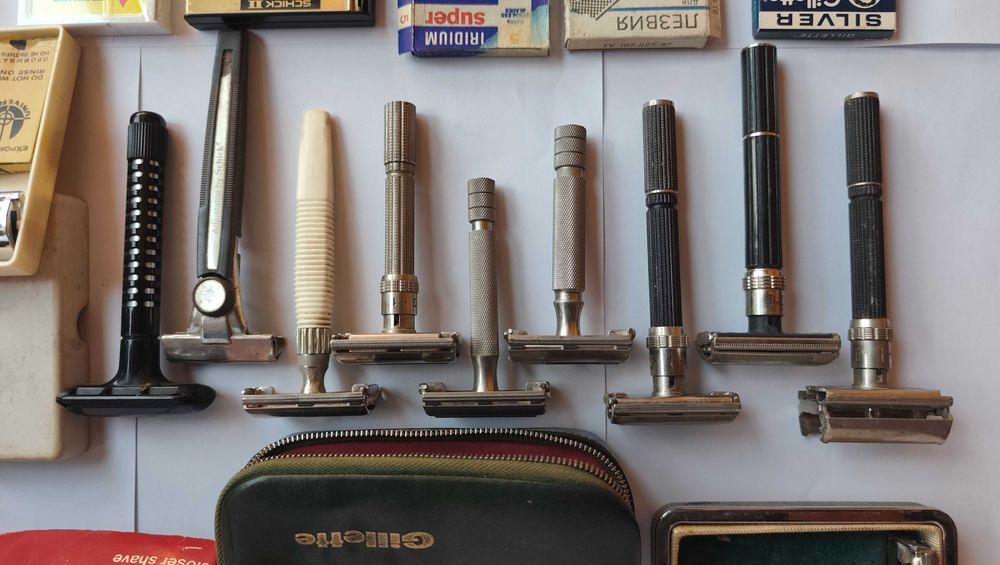 Gillette ретро самобръсначки