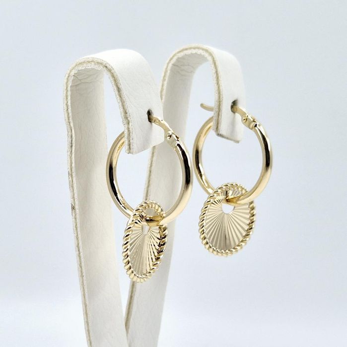 Cercei din aur de 14k, 2.96g | GlobalCash.ro #GR117781