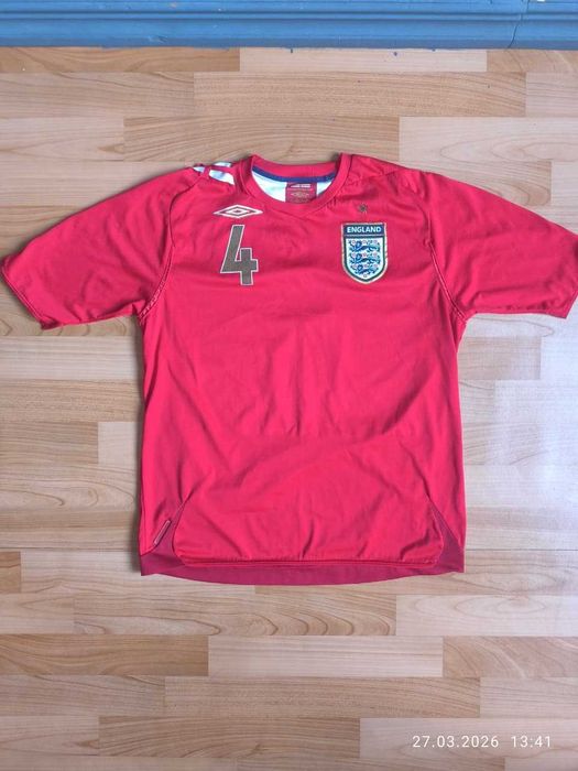 Футболка игрока сборной Англии