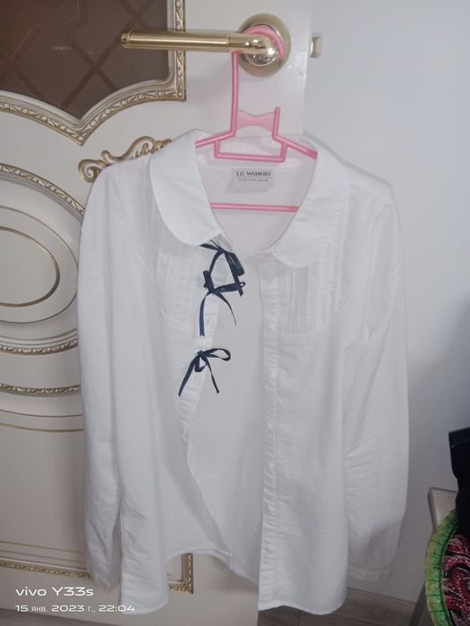 Рубашка школьная на девочку