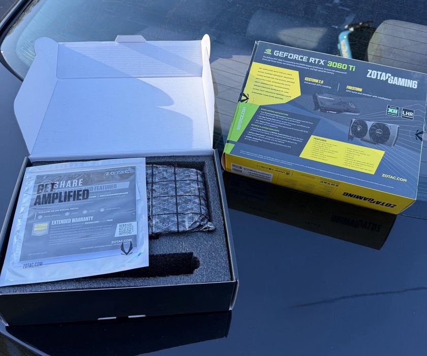 3м Гаранция! RTX 3060 Ti Zotac Twin Edge