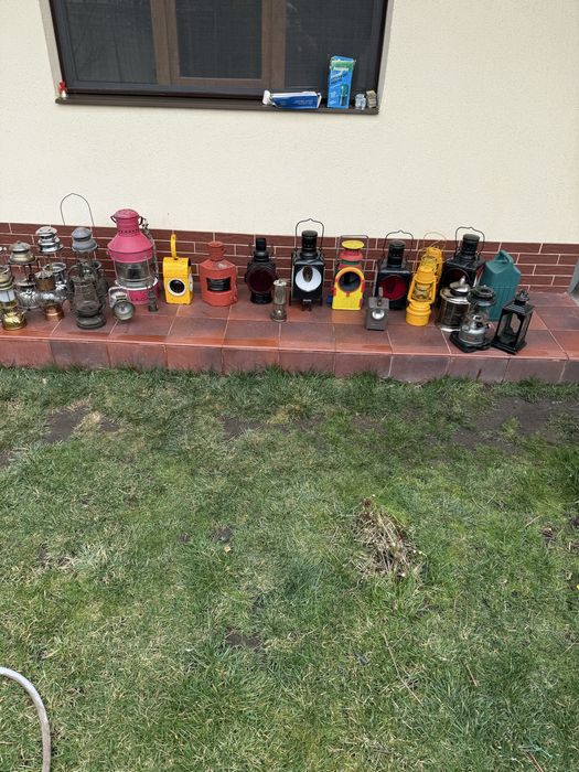 Lampa gaz cfr petromax tren felinar