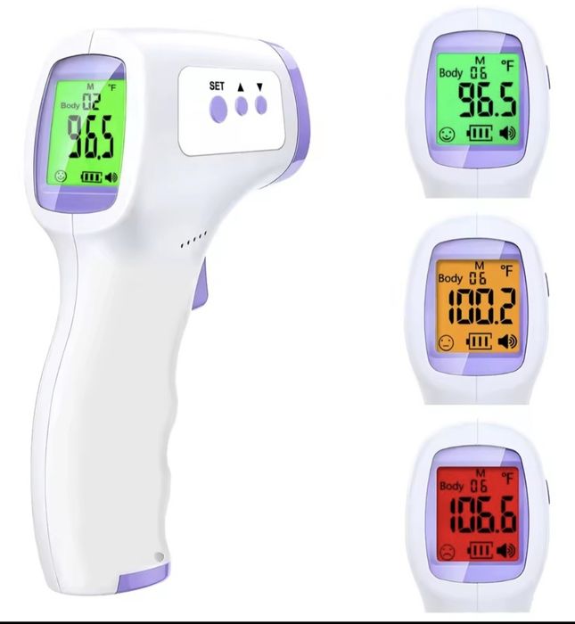 Nou! Vand termometru digital non contact cu baterii bonus!