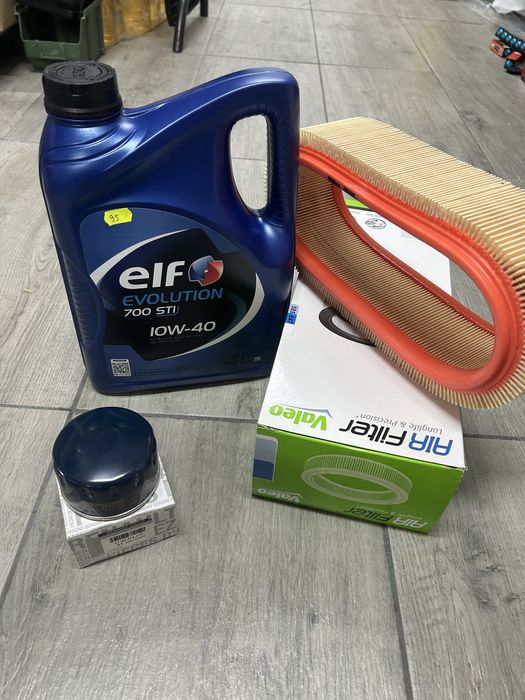 Ulei elf si filtre Logan benzina si diesel