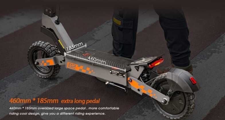 MAGAZIN! Trotineta electrica Kukirin G2 2026, 800w, autonomie 50 km, garantie!