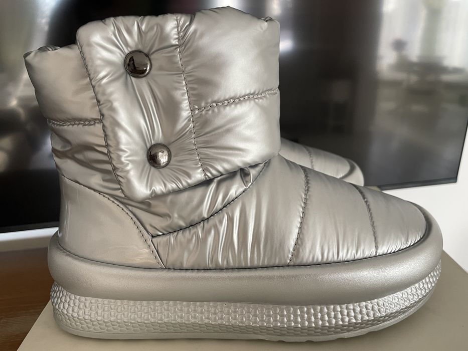 Boots de zapada - cizme - argintii masura 38