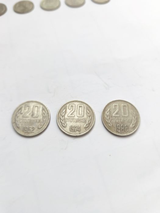 Колекционерски монети от 1,2,5,10,20,50 сотинки и 1 лв.